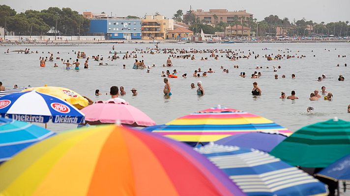 Telediario 1 - El Mar Menor ha tenido voz en la Cumbre del Clima de Egipto
