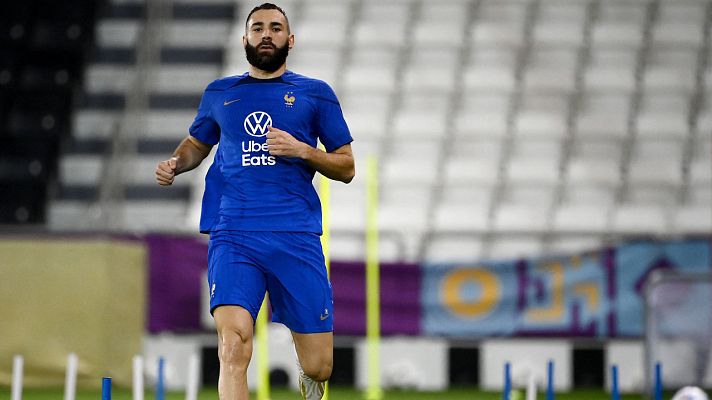 Telediario 1 - Francia, pendiente de Benzema