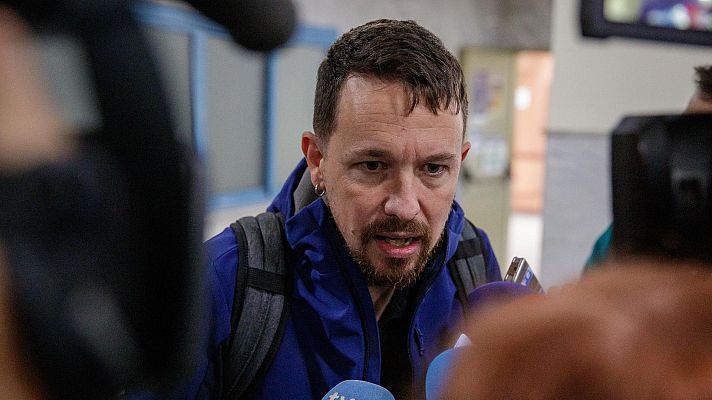 Telediario 2 - Iglesias ve "miserable" que compañeros se pongan "de perfil" ante la "cacería" por la ley del 'solo sí es sí'