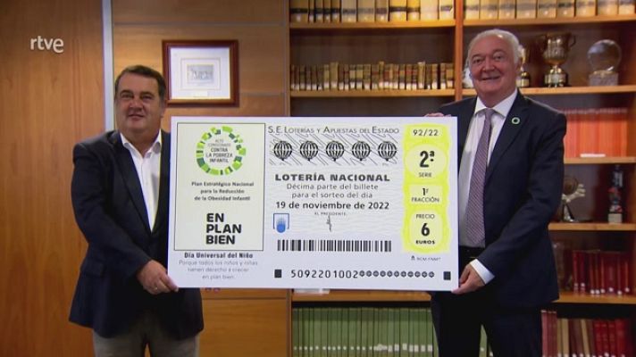 Loterías - La suerte en tus manos - 18/11/2022