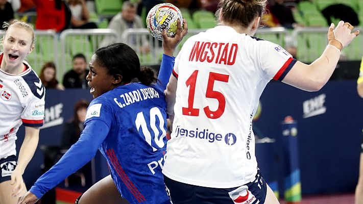 Balonmano - Campeonato de Europa femenino. 2ª semifinal