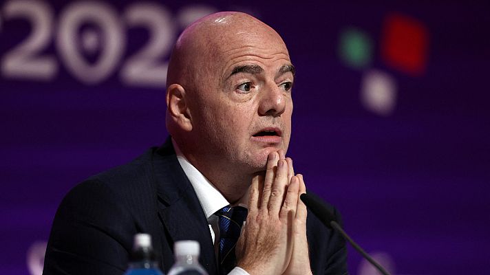 Telediario Fin de Semana - Infantino critica la "doble moral" de occidente