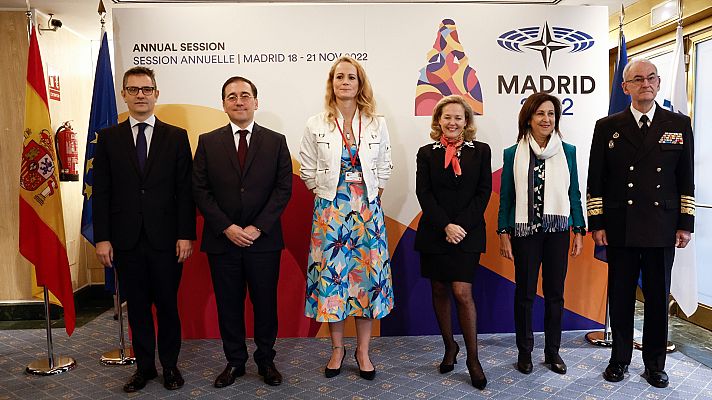 Telediario Fin de Semana - La Asamblea Parlamentaria de la OTAN muestra su firmeza frente a Rusia