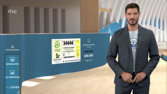 Loterías - Sorteo de la Lotería Nacional del 19/11/2022