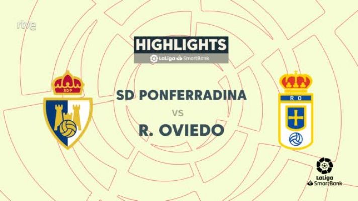 Resúmenes de LaLiga - Ponferradina - Real Oviedo: resumen del partido de la 16ª jornada de Liga | Segunda