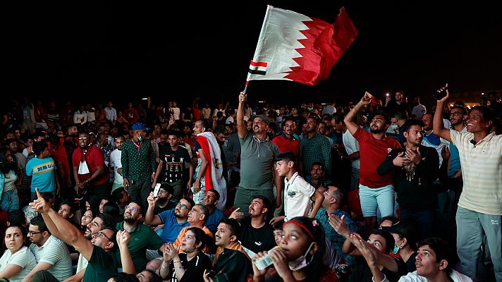 Telediario Fin de Semana - Así han vivido los aficionados de Catar su estreno en el Mundial