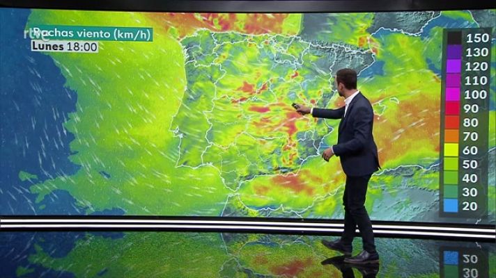 El tiempo - Precipitaciones persistentes en Pontevedra