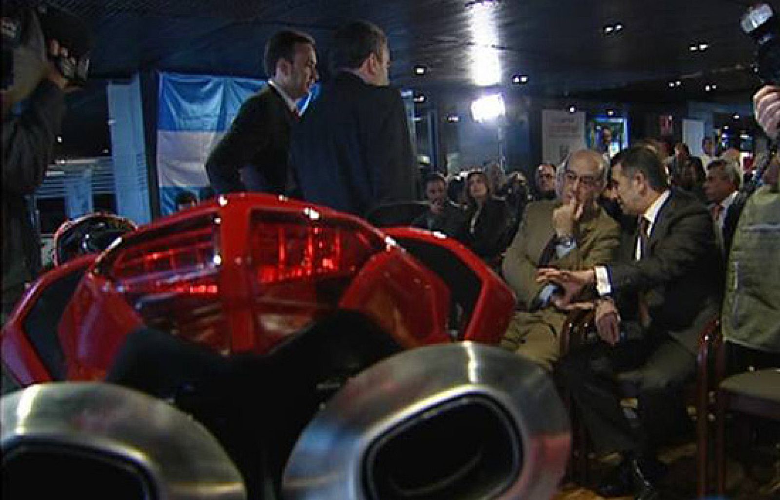 El Gran Premio de España ha sido presentado en el Bernabéu.