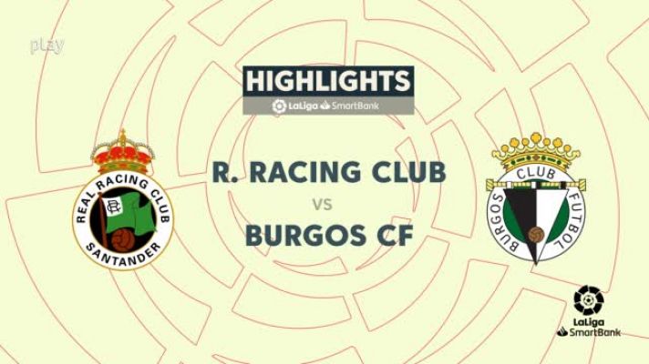 Resúmenes de LaLiga - Racing-Burgos: resumen del partido, 16ª jornada