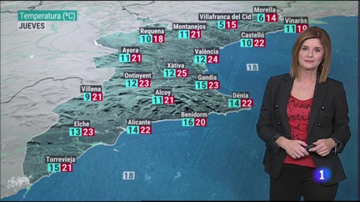 L'informatiu - Comunitat Valenciana - El Tiempo en la Comunitat Valenciana - 23/11/22