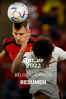 Resúmenes Copa Mundial de la FIFA Catar 2022 - Bélgica - Canadá: resumen y goles