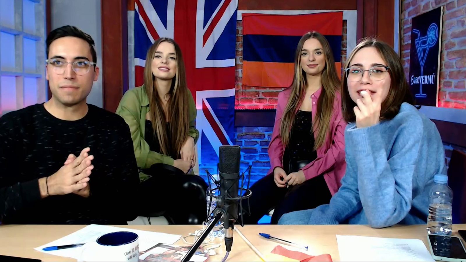 Entrevista a Twin Melody en el Eurovermú