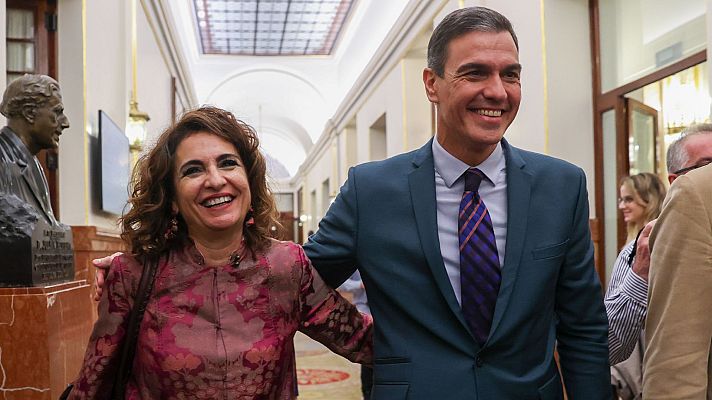 La tarde en 24h - Sánchez, sobre la aprobación de los Presupuestos: "Ha primado la victoria del entendimiento entre dispares"