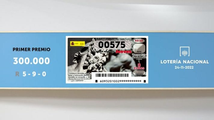 SELAE - Sorteo de la Lotería Nacional del 24/11/2022