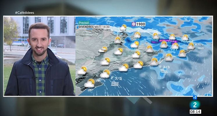 El temps - Cap de setmana tranquil entre un divendres i dlluns de pluja