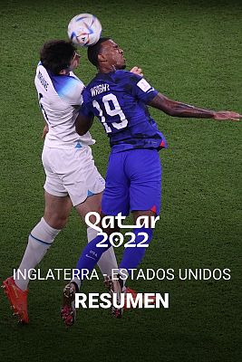 Resúmenes Copa Mundial de la FIFA Catar 2022 - Inglaterra - Estados Unidos: Resumen y goles