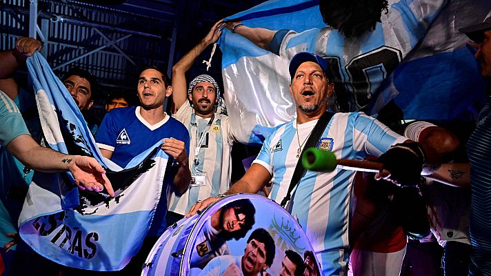 Telediario Fin de Semana - Argentina apela al espíritu de Maradona en Qatar 2022