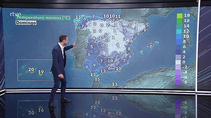 El tiempo - Vientos fuertes o con intervalos de fuerte en el litoral noroeste de Galicia, Estrecho, Bajo Ebro, Ampurdán y Menorca