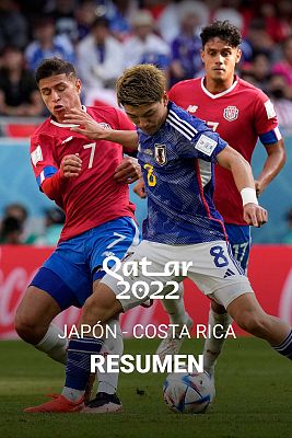 Resúmenes Copa Mundial de la FIFA Catar 2022 - Japón - Costa Rica: resumen y goles