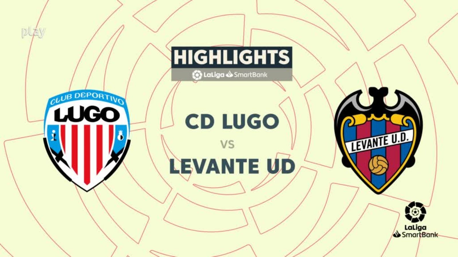 Lugo-Levante: resumen del partido, 17ª jornada. Ver en RTVE Play