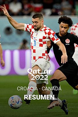 Resúmenes Copa Mundial de la FIFA Catar 2022 - Croacia - Canadá: Resumen y goles