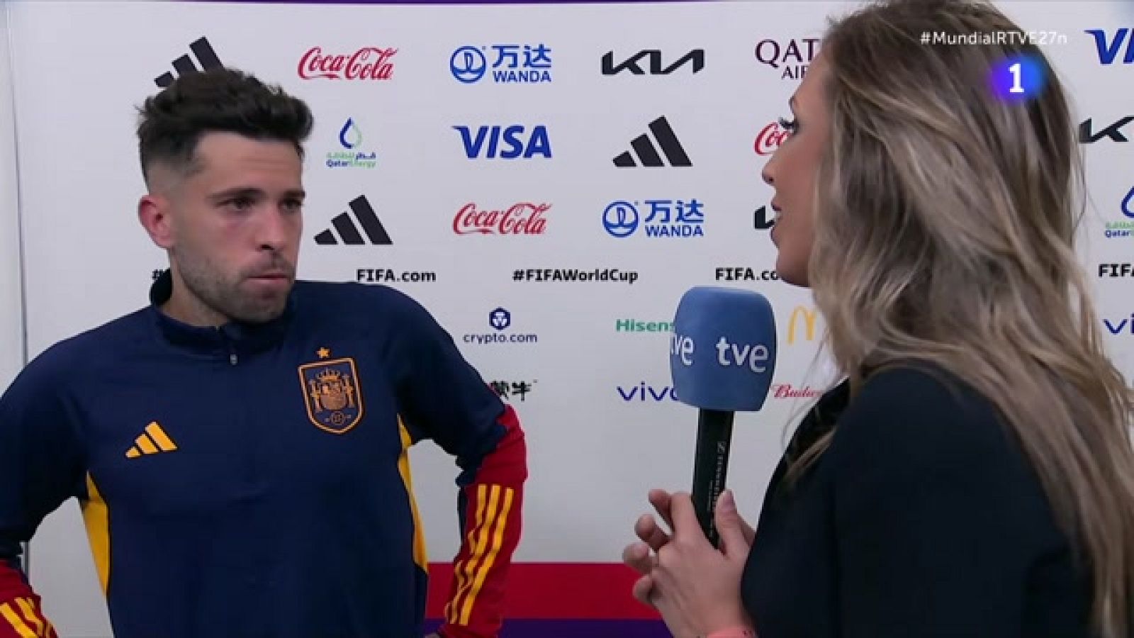 Mundial de Qatar: Jordi Alba lamenta ante TVE las ocasiones falladas - Copa Mundial de la FIFA Catar 2022 | Ver