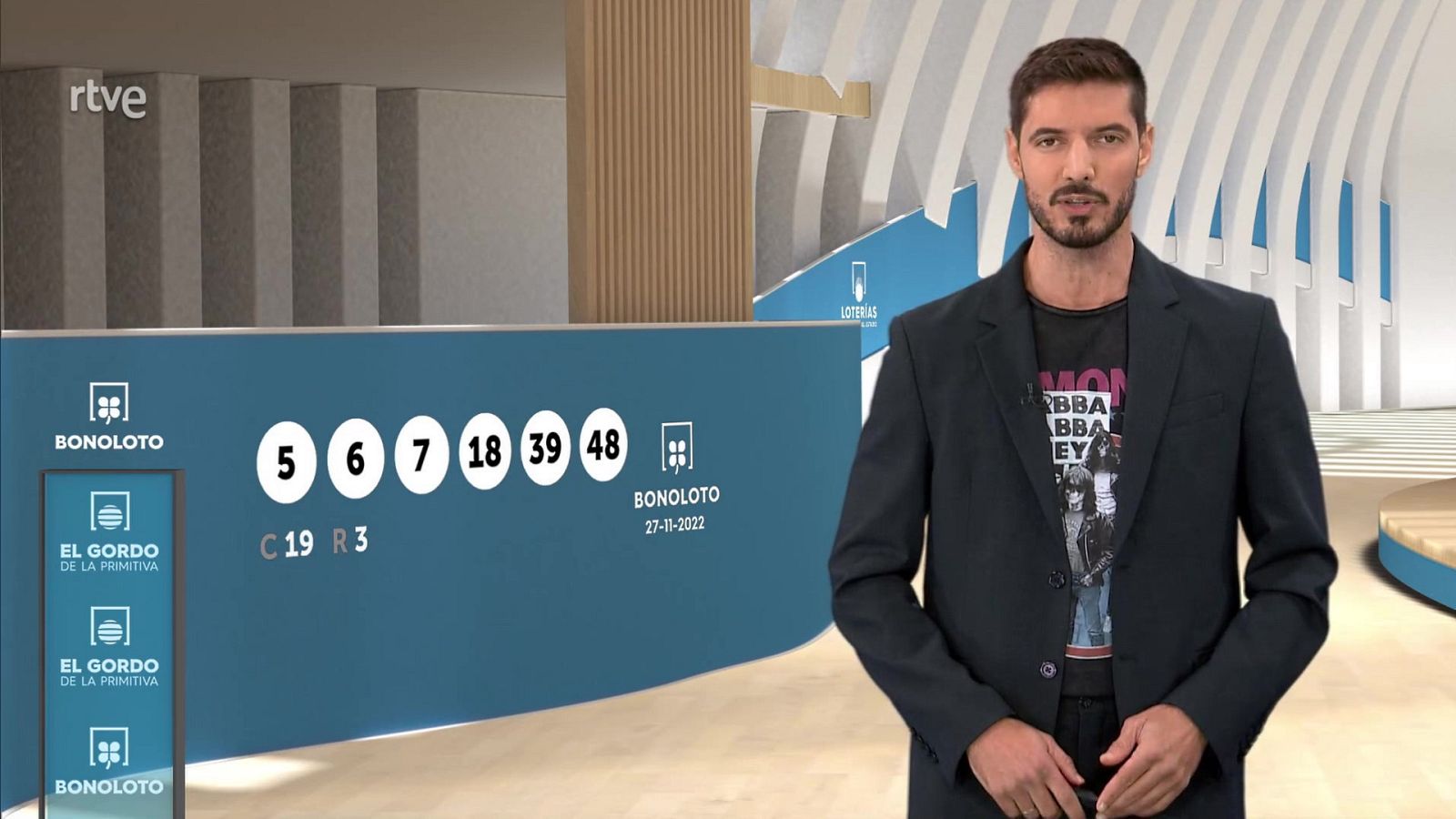 Sorteo de la Bonoloto y El Gordo de la Primitiva del 27/11/2022 - ver ahora