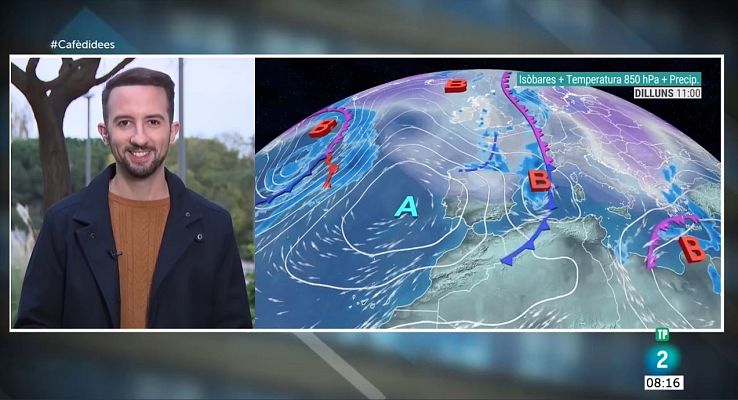 El temps - Nou canvi de temps per començar la setmana