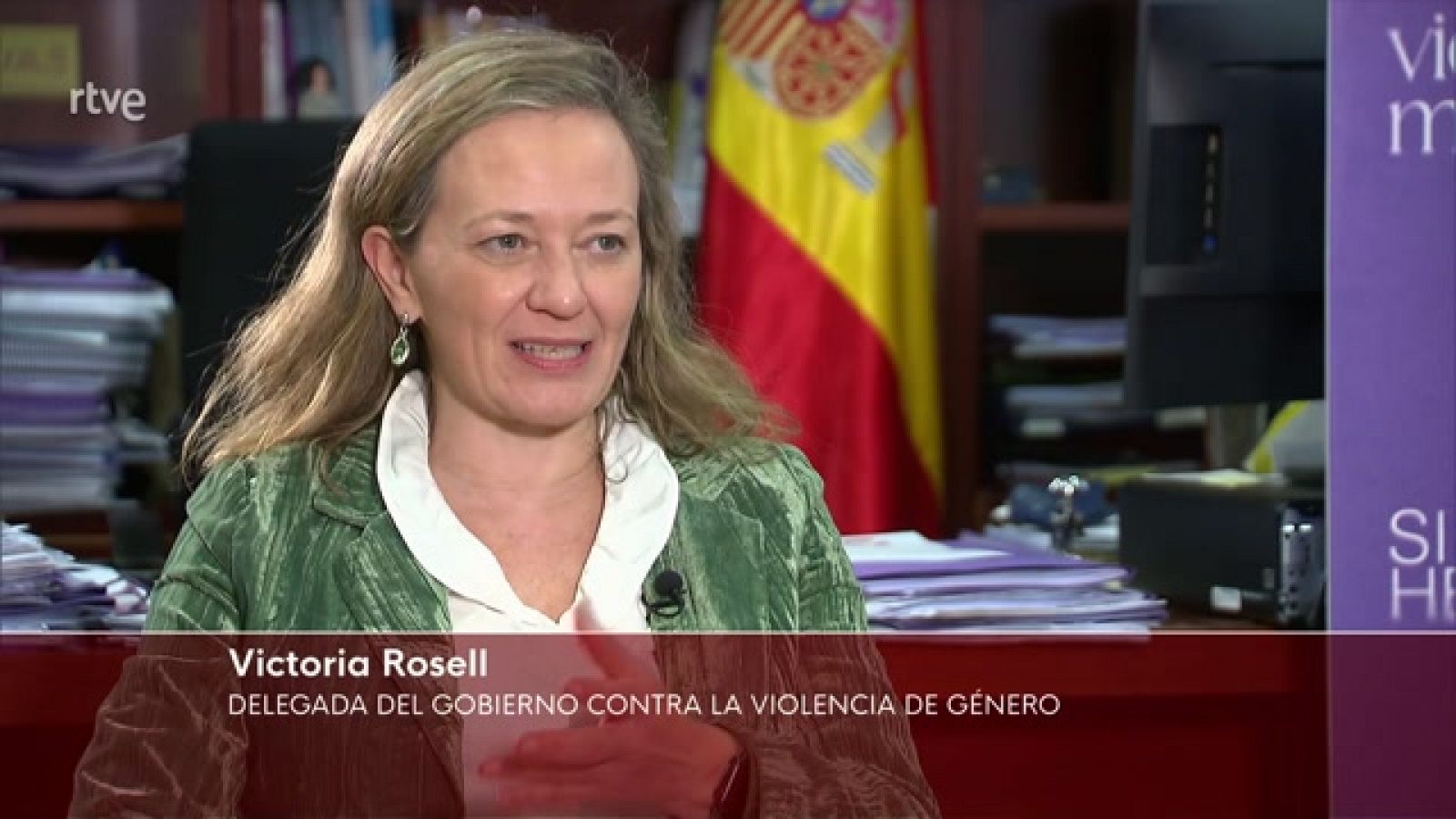 Parlamento - La entrevista - Victoria Rosell, delegada del Gobierno contra la violencia de género - 26/11/2022