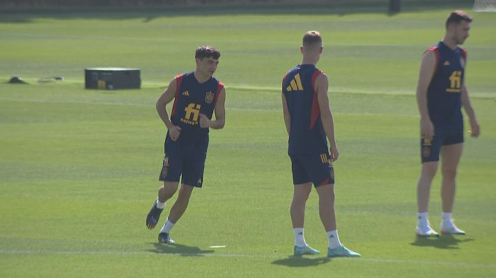 Noticias Andalucía - El andaluz Gavi no entrena por lesión