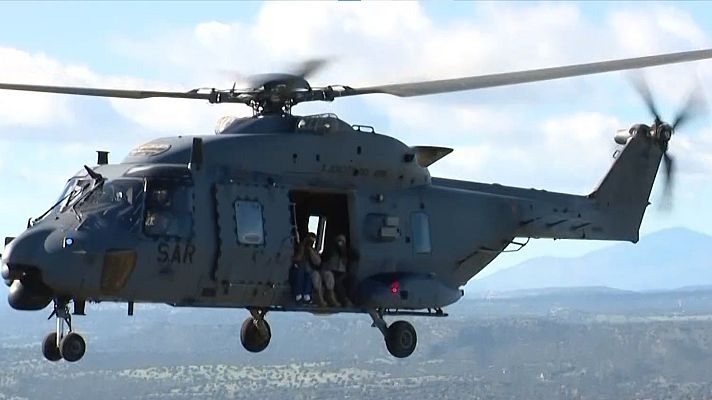 Telediario 2 - La OTAN integra el Ala 48 entre sus fuerzas al este de Europa