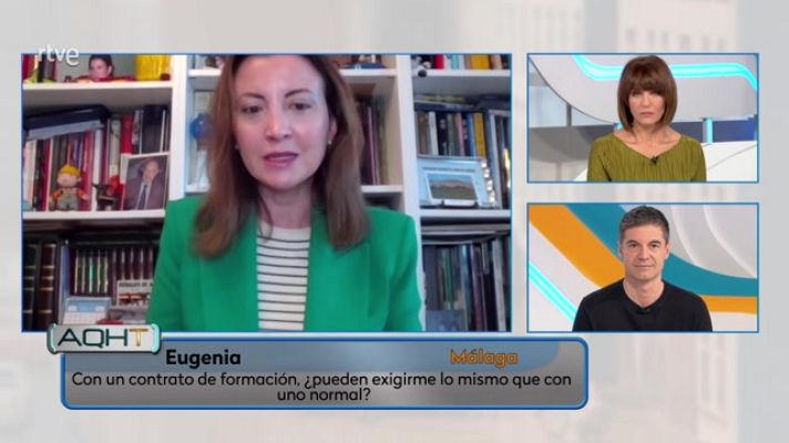 Aquí hay trabajo - Un contratado en prácticas no es uno más de plantilla