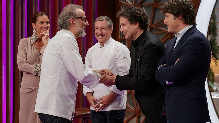 MasterChef Celebrity - Massimo Bottura visita las cocinas de MasterChef Celebrity 7