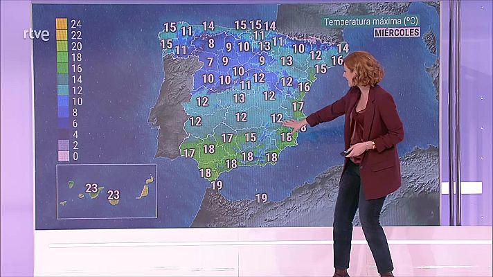 El tiempo - Rachas de viento muy fuertes en el bajo Ebro, Ampurdán y Menorca