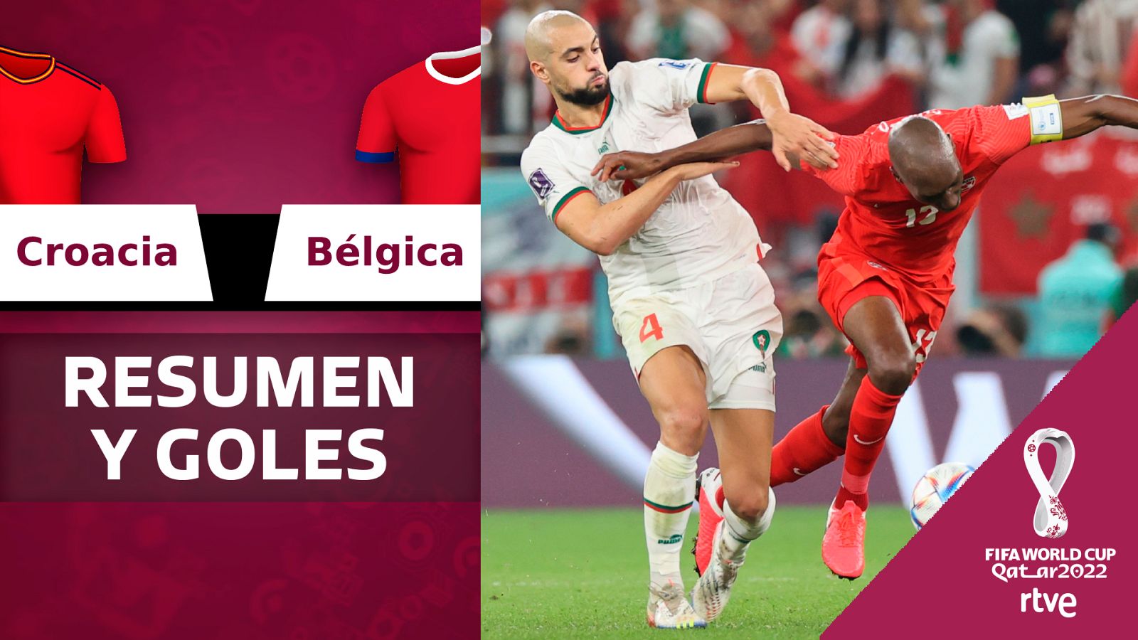 Croacia - Bélgica: resumen y goles. Ver en RTVE Play