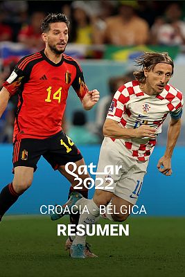 Resúmenes Copa Mundial de la FIFA Catar 2022 - Croacia - Bélgica: resumen y goles