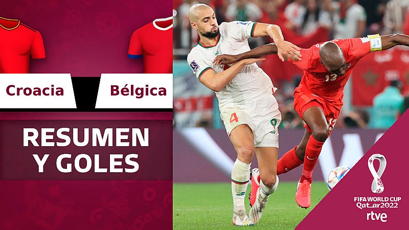 Croacia - Bélgica: resumen y goles. Ver en RTVE Play