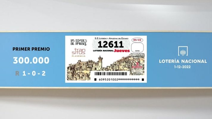 SELAE - Sorteo de la Lotería Nacional del 01/12/2022