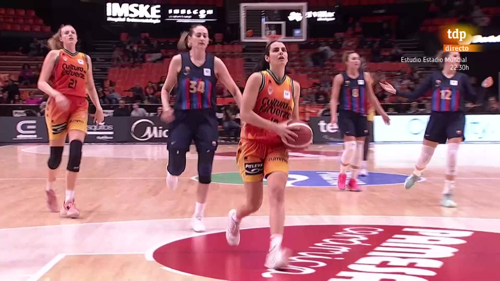 Baloncesto - Liga femenina Endesa: Valencia Basket - Barça CBS - ver ahora