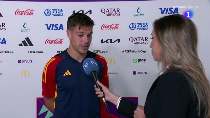 Copa Mundial de la FIFA 2026 - Mundial de Qatar - Azpilicueta, a TVE: "Es difícil ser optimistas, pero hay que confiar en este grupo"