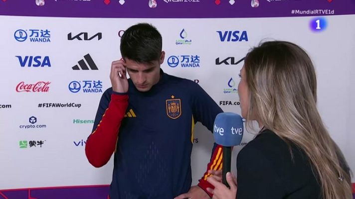  - Morata, a TVE: "Esto no puede volver a pasar"