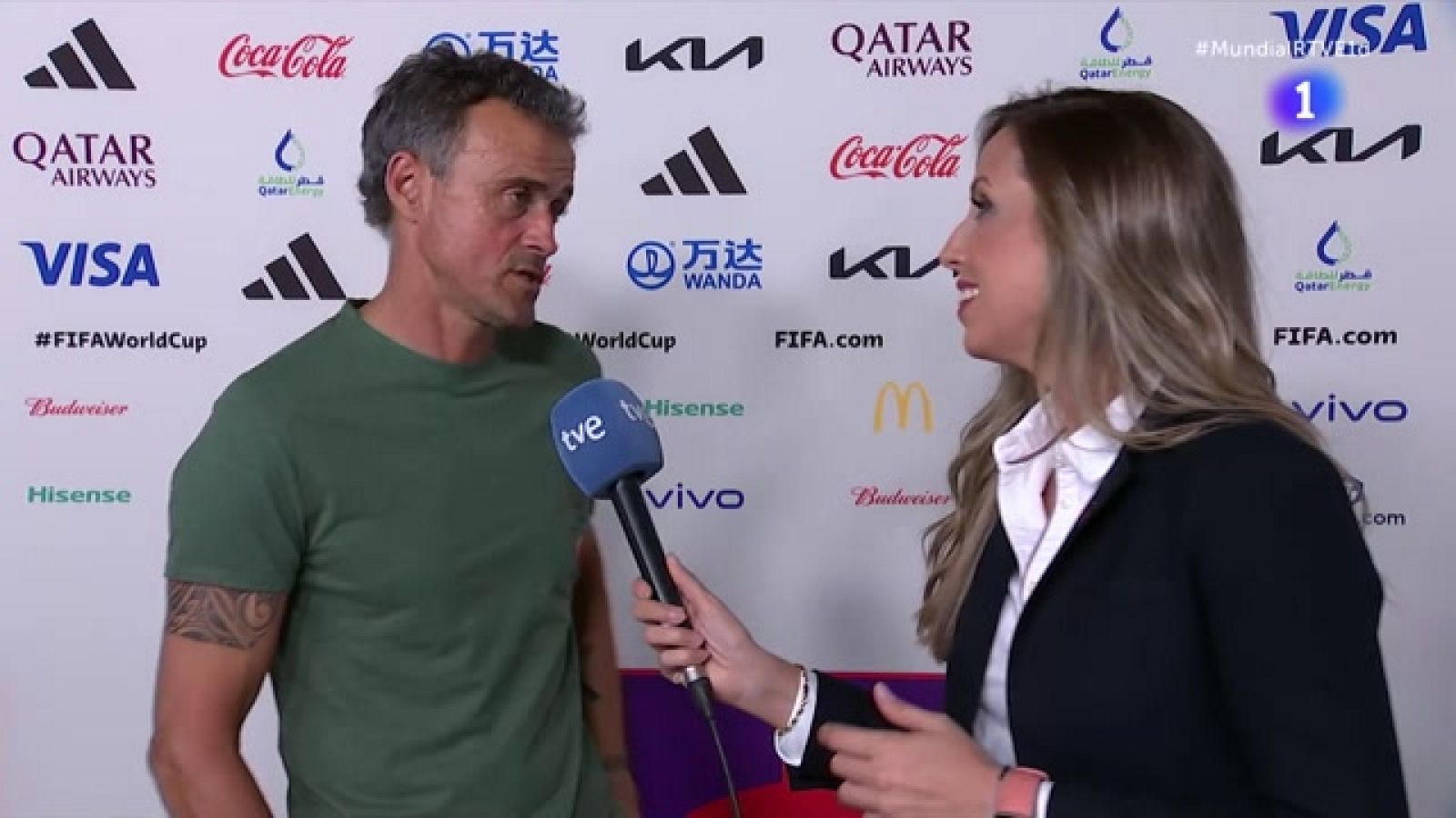 Mundial de Qatar - Luis Enrique, a TVE: "No hay nada que celebrar" - Copa Mundial de la FIFA Catar 2022 | Ver