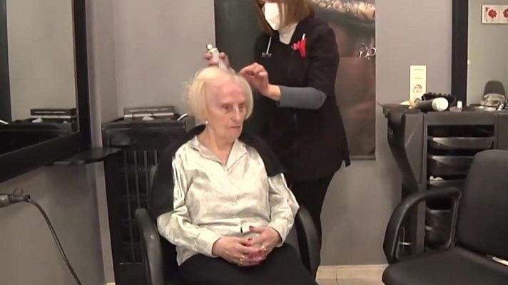La hora de La 1 - Esperanza Cortiñas celebra su 106 cumpleaños