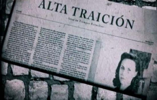 Amar en tiempos revueltos - Cabecera de "Alta traición"