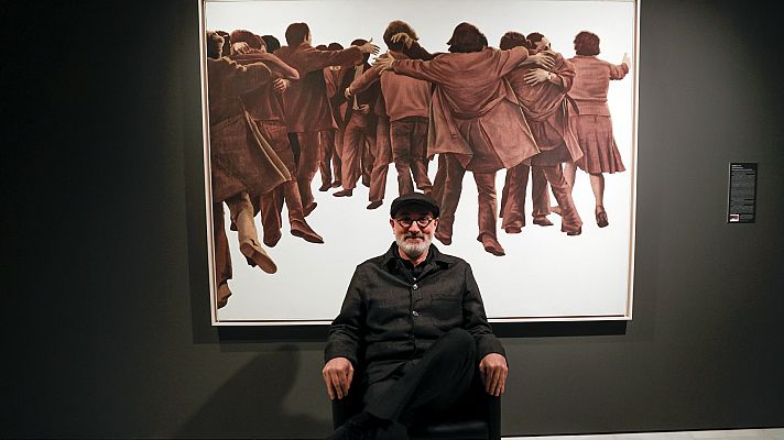 L'informatiu - Comunitat Valenciana - Una retrospectiva del artista valenciano Juan Genovés