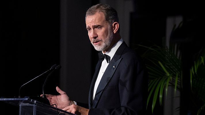 Informativo 24h - Felipe VI alerta de la "fragilidad" del orden mundial