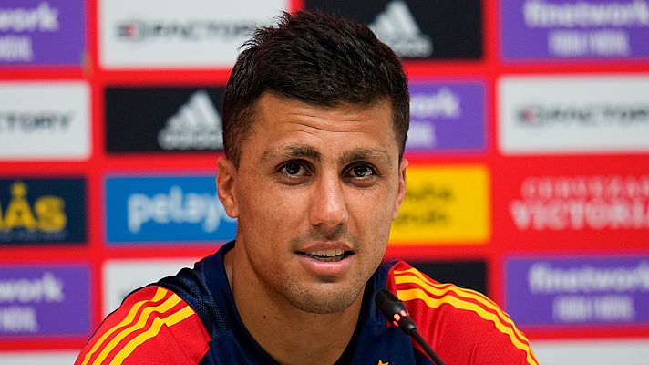 Copa Mundial de la FIFA 2026 - Rueda de prensa Rodri jugador Selección española