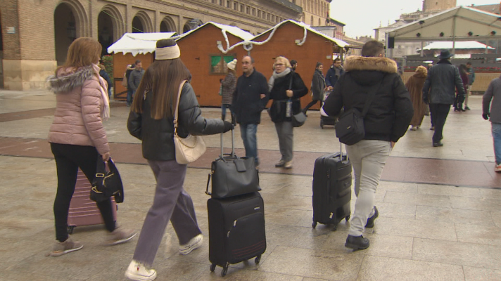 Noticias Aragón - Puente con diferencias de ocupación entre la primera y la segunda parte