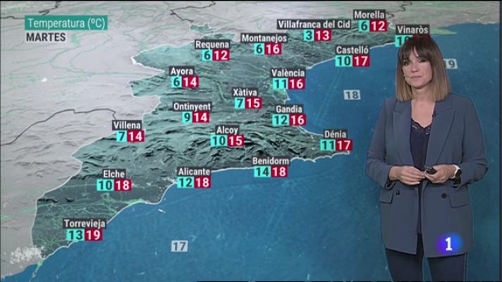 L'informatiu - Comunitat Valenciana - El tiempo en la Comunitat Valenciana - 05/12/22