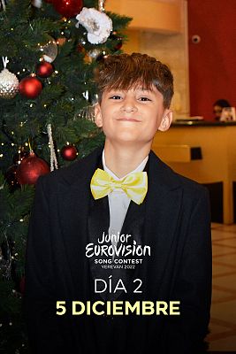 Eurovisión Junior - 5 de diciembre: Carlos Higes enciende la Navidad en Armenia